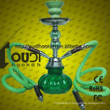 Khalil mamoon prix de chauffage portatif en gros de verre shisha hookah